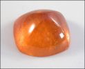 SPESSARTITE GARNET (NIGERIA) � SUGARLOAF CABOCHON  6.17 CT. 